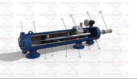 成都飛創(chuàng)科技-CAF800水動吸式自清洗過濾器